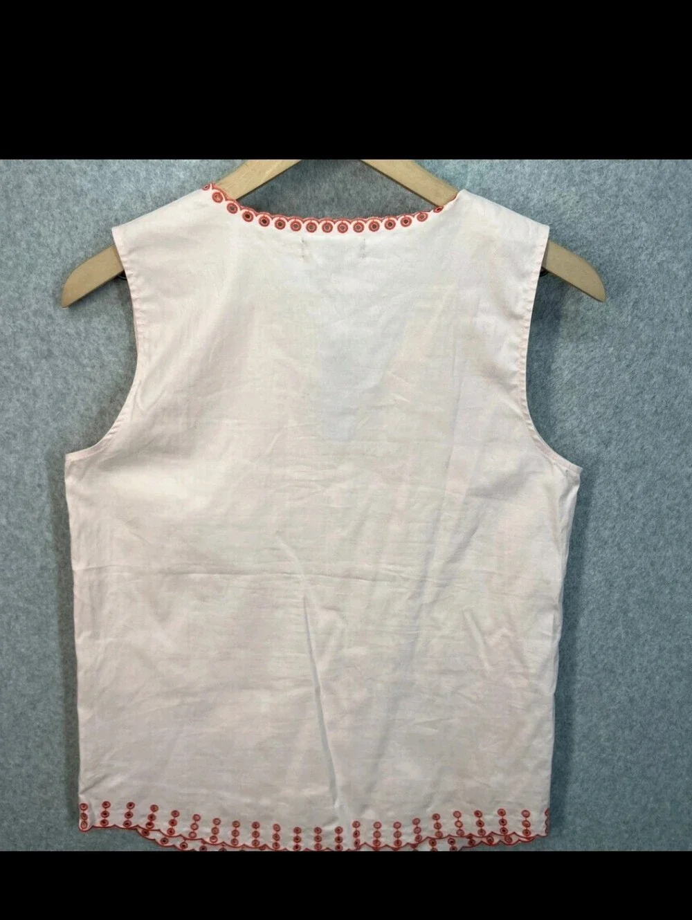 J.Crew Scalloped Embroidered Top 2